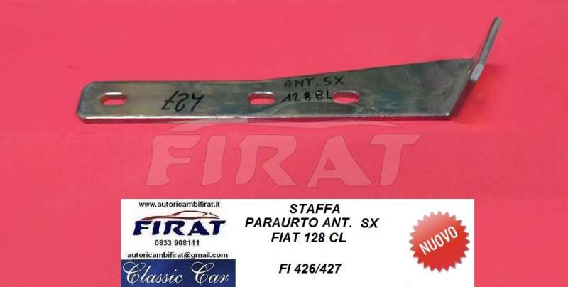 STAFFA PARAURTO FIAT 128 CL ANT. SX